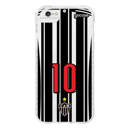Capinha para celular Atlético Mineiro - Uniforme 1 2023 Personalizado