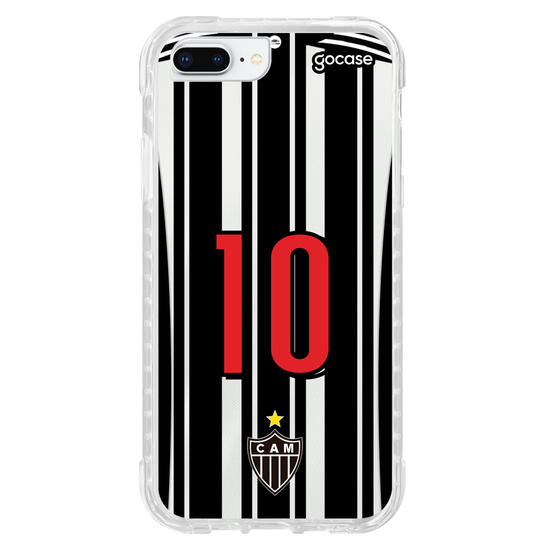 Capinha para celular Atlético Mineiro - Uniforme 1 2023 Personalizado