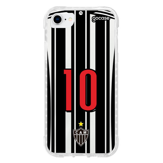 Capinha para celular Atlético Mineiro - Uniforme 1 2023 Personalizado
