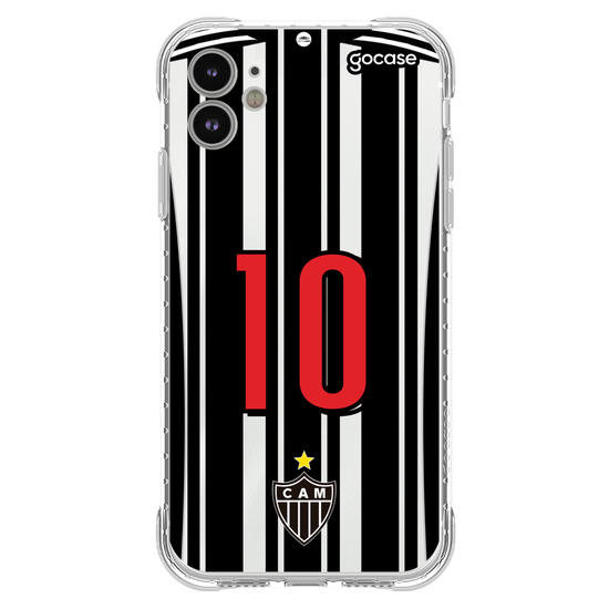 Capinha para celular Atlético Mineiro - Uniforme 1 2023 Personalizado
