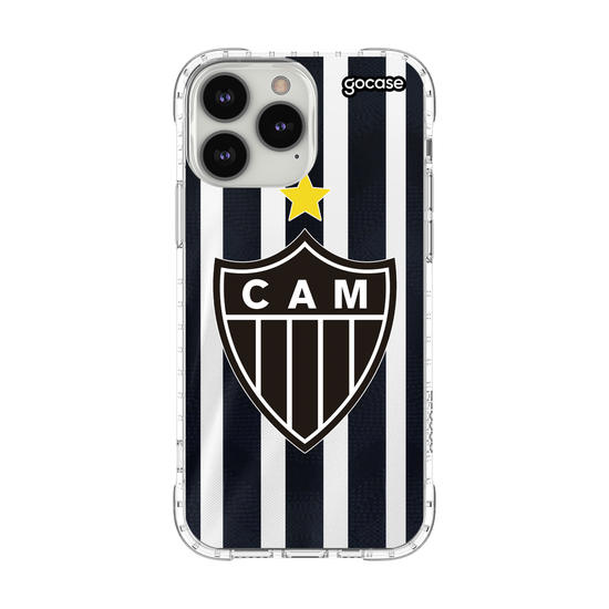 Capinha para celular  Atlético Mineiro - Uniforme 1 2024 Escudo