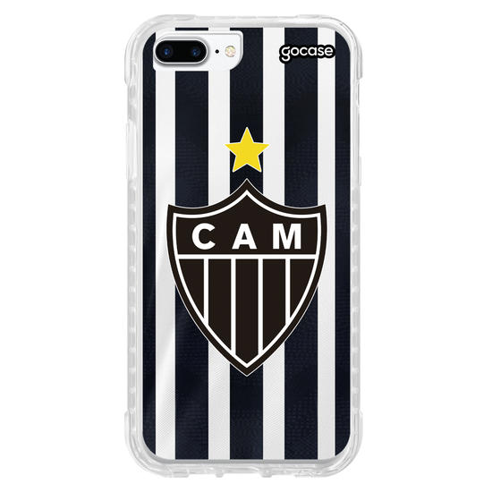 Capinha para celular  Atlético Mineiro - Uniforme 1 2024 Escudo