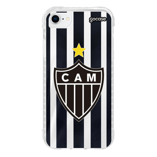 Capinha para celular  Atlético Mineiro - Uniforme 1 2024 Escudo