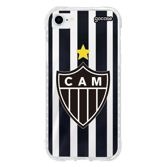 Capinha para celular  Atlético Mineiro - Uniforme 1 2024 Escudo