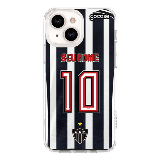 Capinha para celular Atlético Mineiro - Uniforme 1 2024 Personalizado