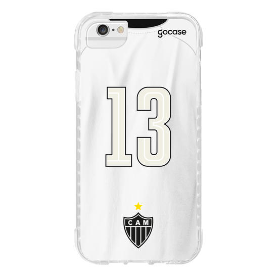 Capinha para celular Atlético Mineiro - Uniforme 2 2020 Personalizado