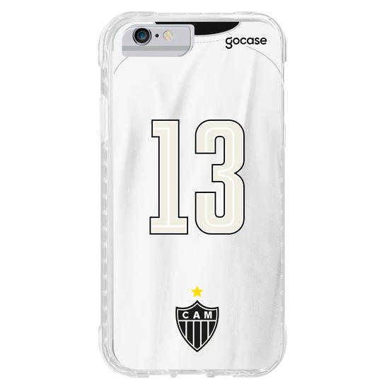 Capinha para celular Atlético Mineiro - Uniforme 2 2020 Personalizado