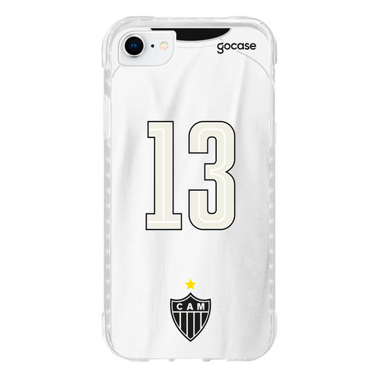 Capinha para celular Atlético Mineiro - Uniforme 2 2020 Personalizado