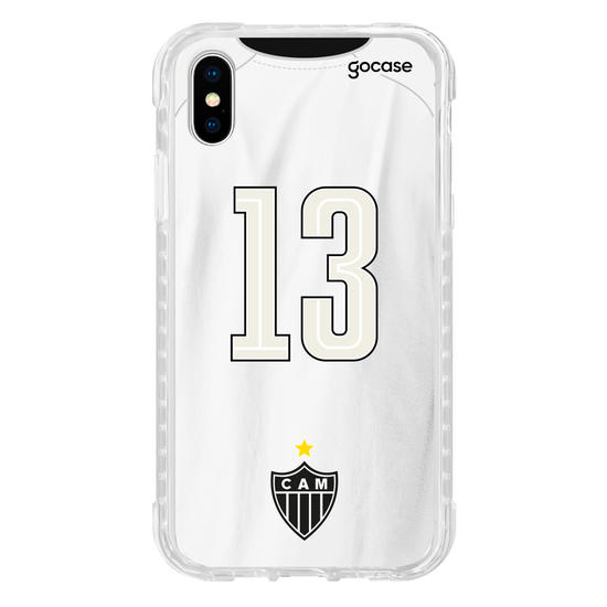 Capinha para celular Atlético Mineiro - Uniforme 2 2020 Personalizado