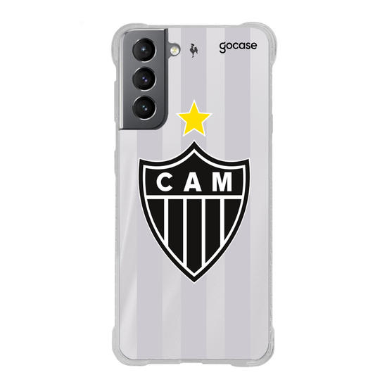 Capinha para celular Atlético Mineiro - Uniforme 2 2022 Escudo