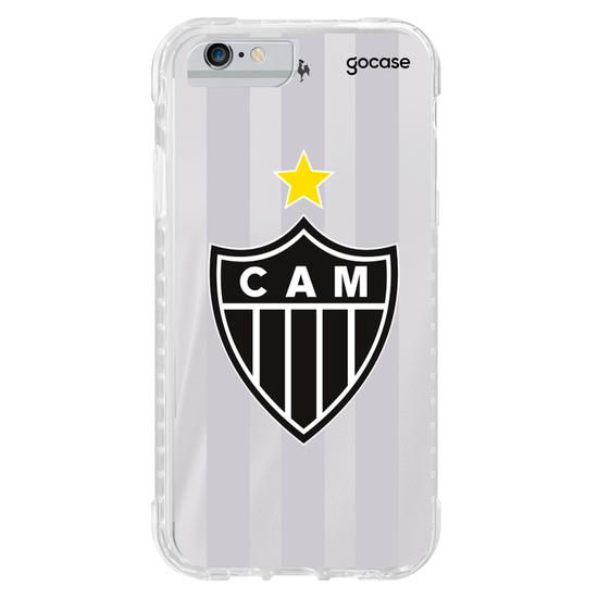 Capinha para celular Atlético Mineiro - Uniforme 2 2022 Escudo