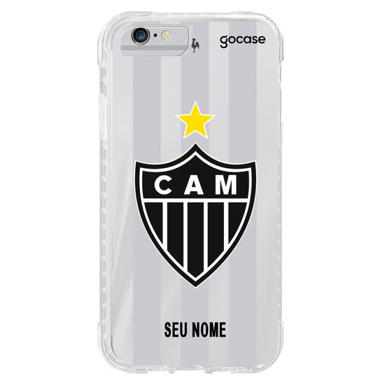 Capinha para celular Atlético Mineiro - Uniforme 2 2022 Escudo
