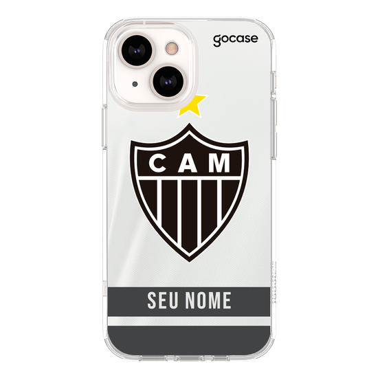 Capinha para celular Atlético Mineiro - Uniforme 2 2023 Escudo