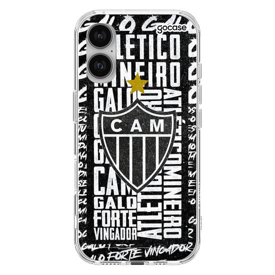 Capinha para celular Atlético-MG - Wide Lettering