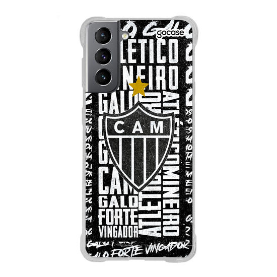 Capinha para celular Atlético-MG - Wide Lettering