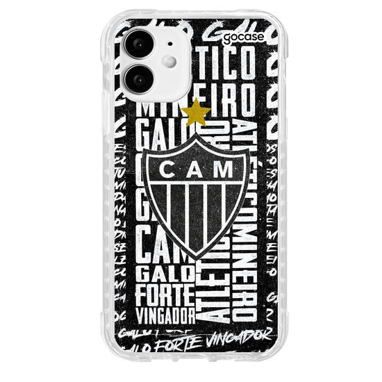 Capinha para celular Atlético-MG - Wide Lettering