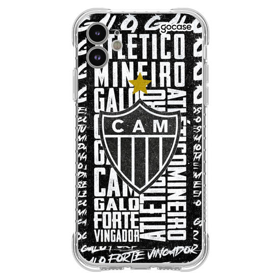 Capinha para celular Atlético-MG - Wide Lettering
