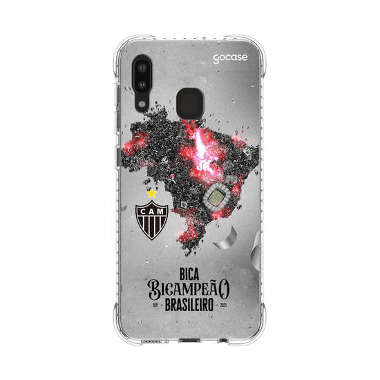 Capinha para celular Atlético Mineiro - Bicampeão Mapa