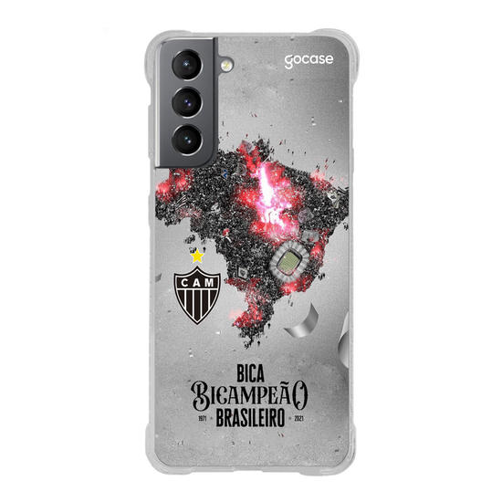 Capinha para celular Atlético Mineiro - Bicampeão Mapa