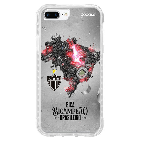 Capinha para celular Atlético Mineiro - Bicampeão Mapa