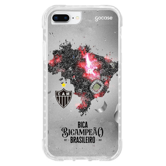 Capinha para celular Atlético Mineiro - Bicampeão Mapa