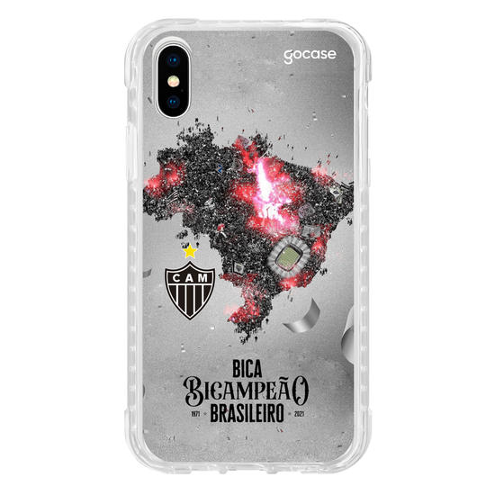Capinha para celular Atlético Mineiro - Bicampeão Mapa