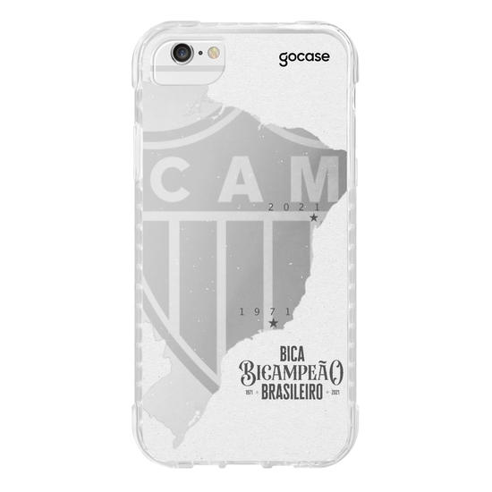Capinha para celular Atlético Mineiro - Mapa Título