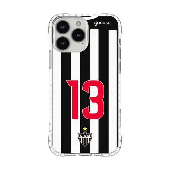 Capinha para celular Atlético Mineiro Uniforme 1 2021 Personalizado