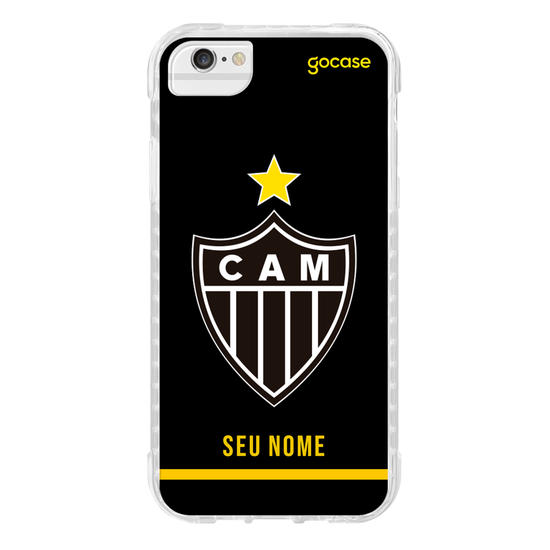 Capinha para celular Atlético Mineiro - Uniforme 1 2023 Escudo