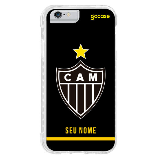 Capinha para celular Atlético Mineiro - Uniforme 1 2023 Escudo