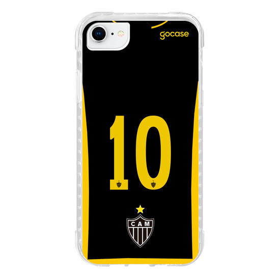 Capinha para celular Atlético Mineiro - Uniforme 1 2023 Personalizado