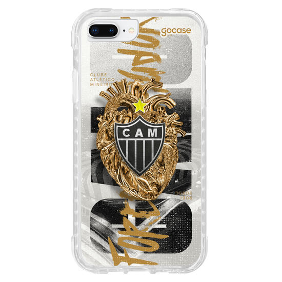 Capinha para celular  Atlético-MG - Golden Heart