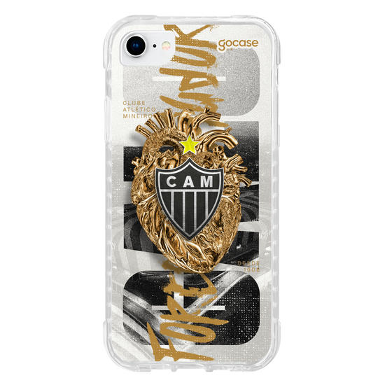 Capinha para celular  Atlético-MG - Golden Heart