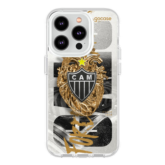 Capinha para celular  Atlético-MG - Golden Heart