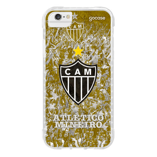 Capinha para celular  Atlético-MG - Golden Texture