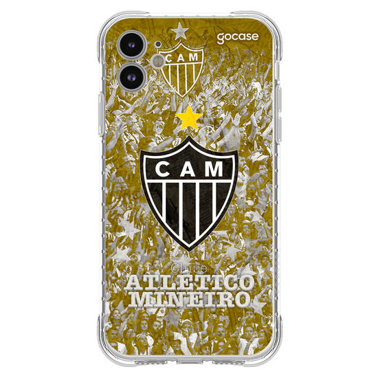 Capinha para celular  Atlético-MG - Golden Texture