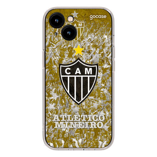 Capinha para celular  Atlético-MG - Golden Texture