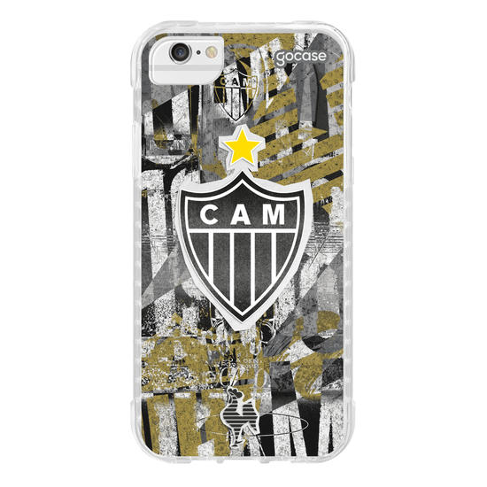 Capinha para celular  Atlético-MG - Textures