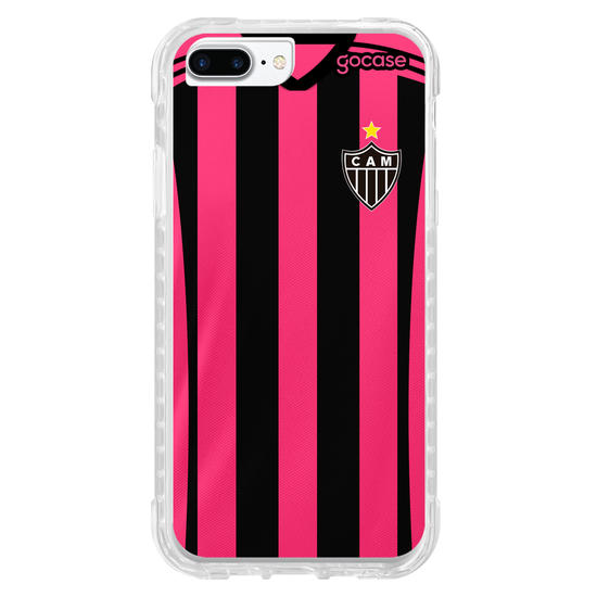 Capinha para celular Atlético Mineiro - Uniforme Outubro Rosa 2022