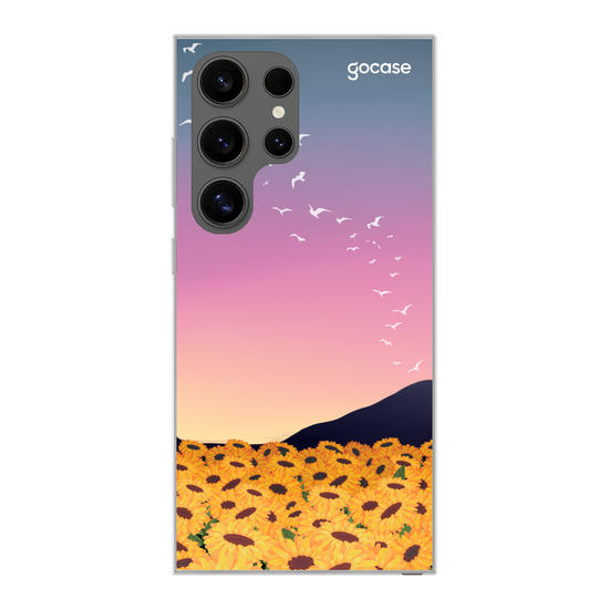 Customizable SunFlower Aurora Phone Case