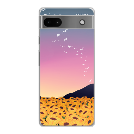 Customizable SunFlower Aurora Phone Case