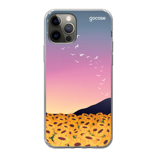 Customizable SunFlower Aurora Phone Case