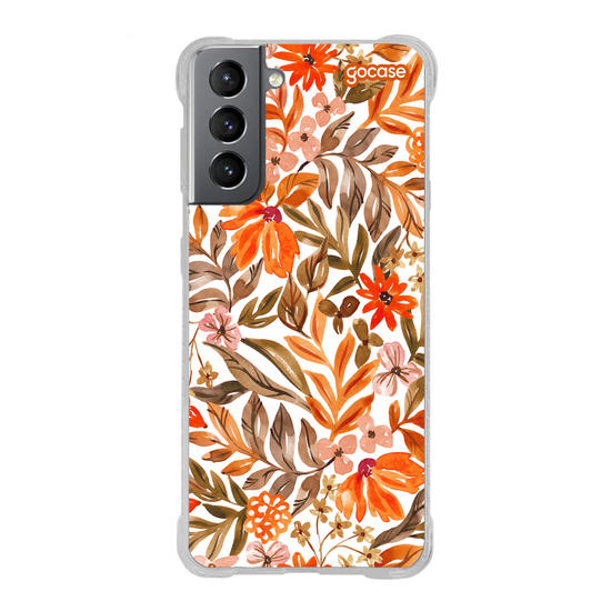 Capinha para celular  Autumn Flowers Pattern