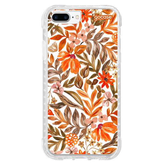 Capinha para celular  Autumn Flowers Pattern