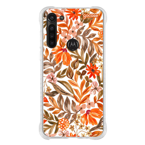 Capinha para celular  Autumn Flowers Pattern