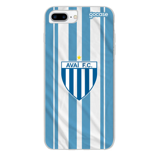Capinha para celular Avaí - Listra Vertical