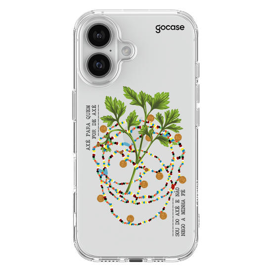 Capinha para celular  Axé Minha Fé