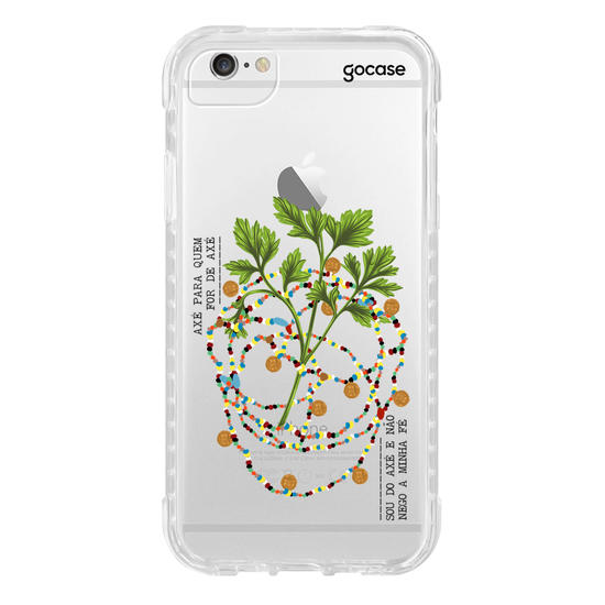 Capinha para celular  Axé Minha Fé