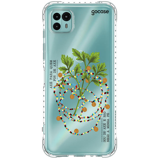Capinha para celular  Axé Minha Fé