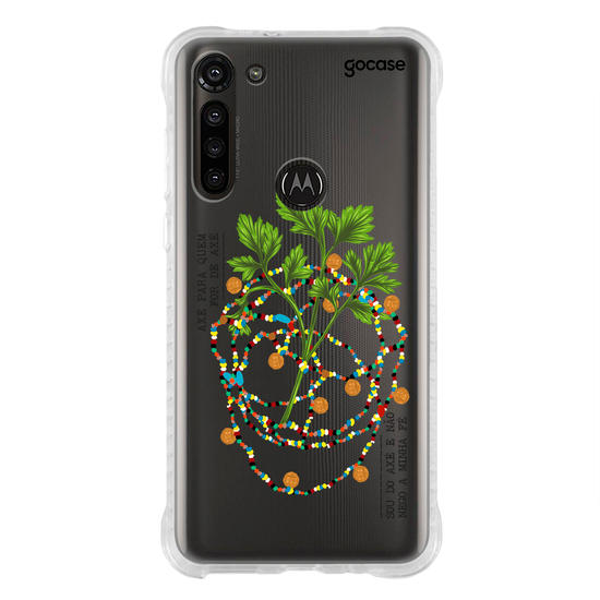 Capinha para celular  Axé Minha Fé